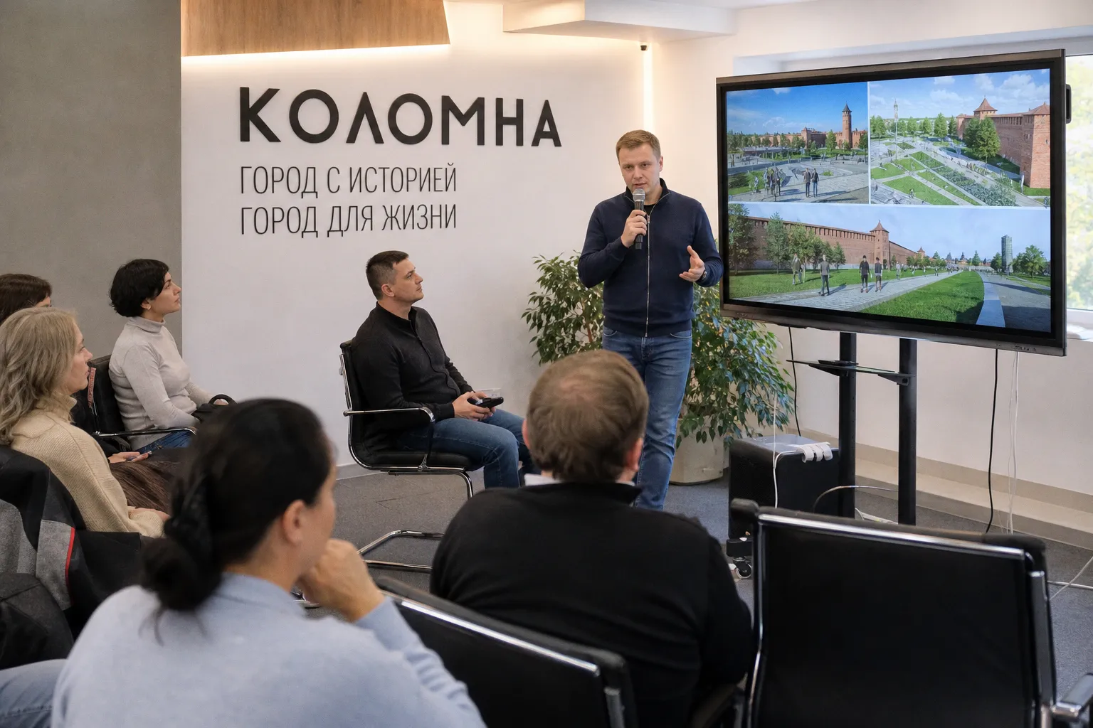 Благоустройство территории кремля обсудили в Коломне