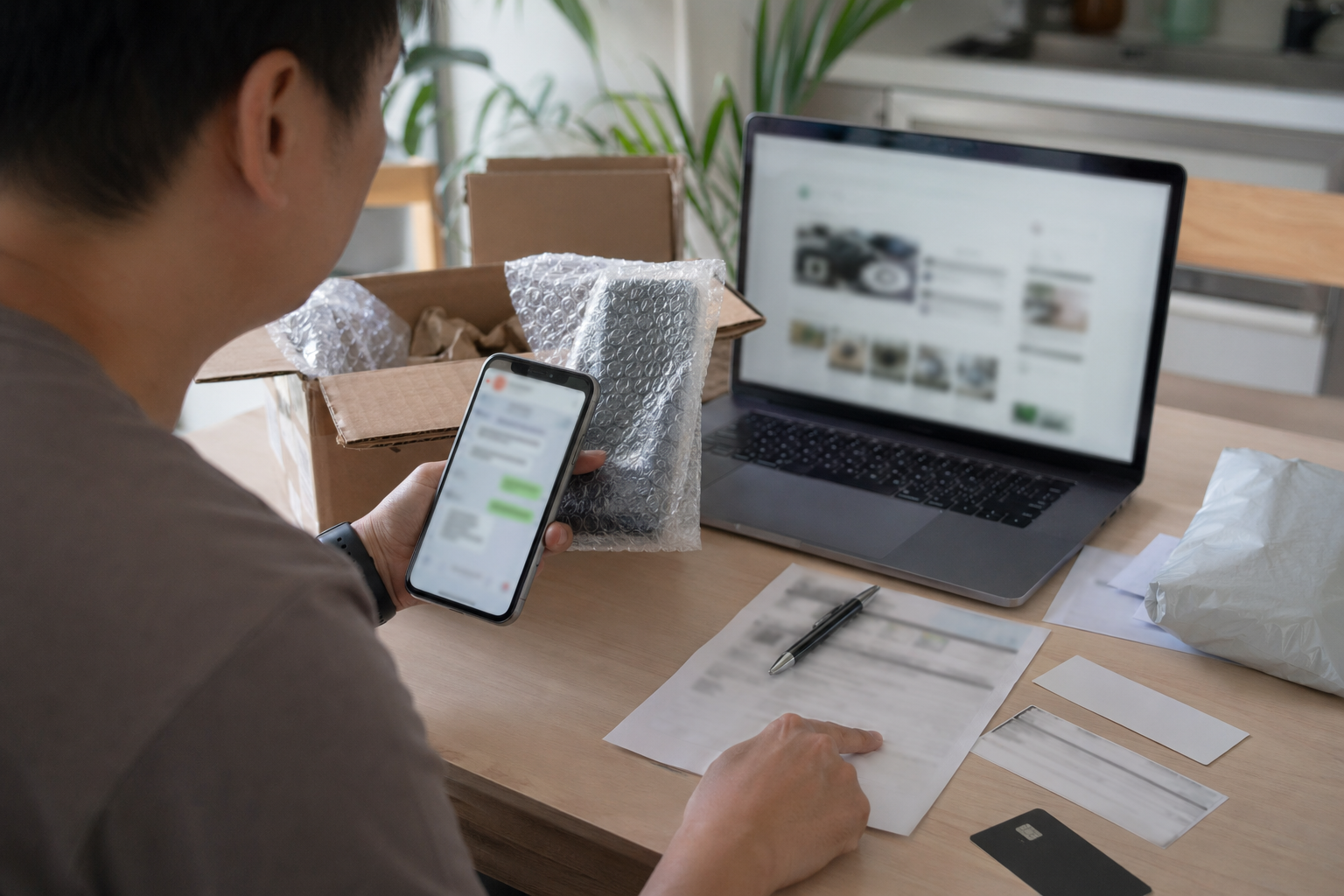 Как проверить продавца на маркетплейсе в 2026 году: условия, чек, гарантия и переписка до оплаты