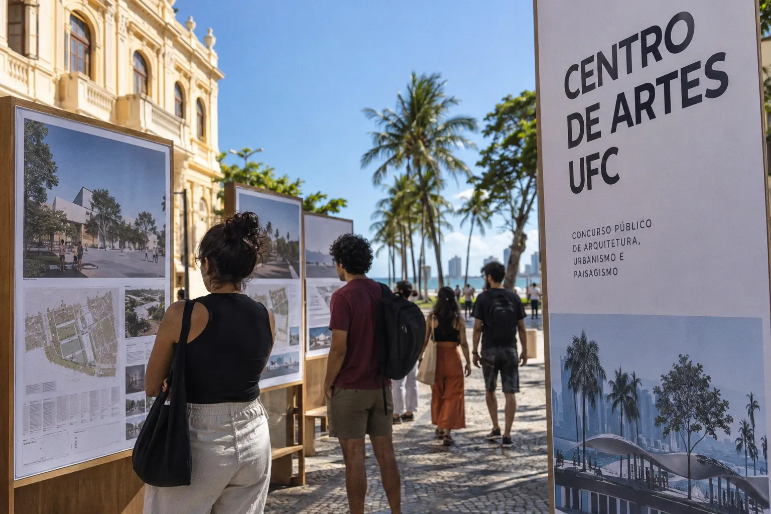 Конкурс на проект Центра искусств UFC в историческом районе Прая-де-Ирасема