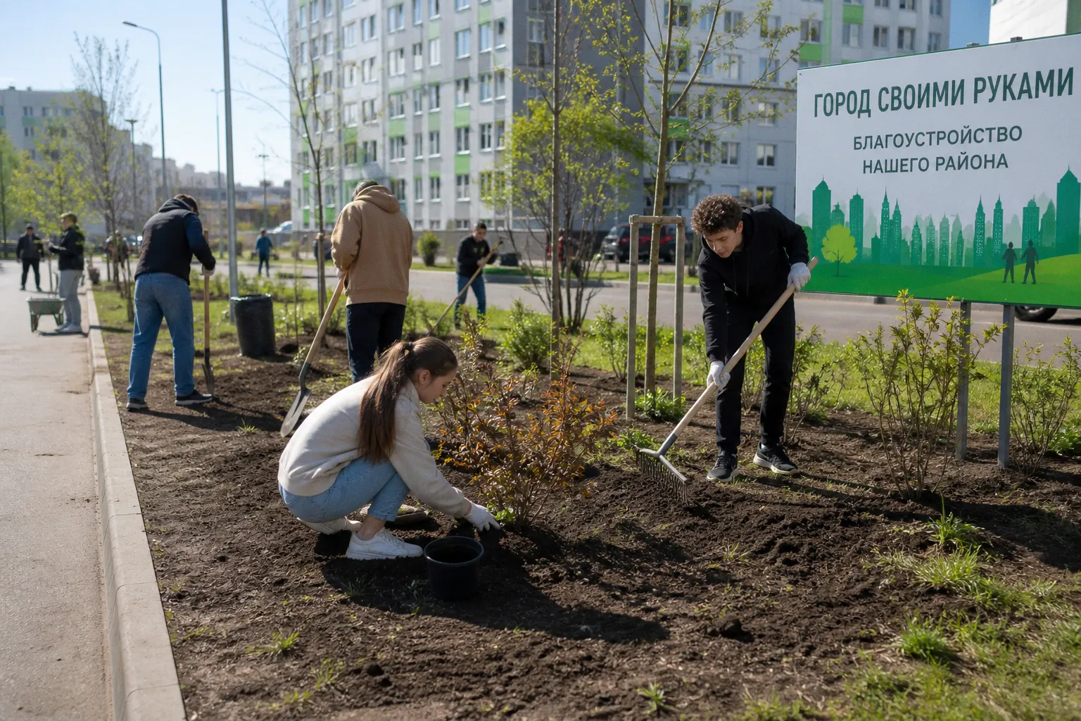 Власти Минска объявили о поддержке молодежных инициатив по благоустройству городской среды